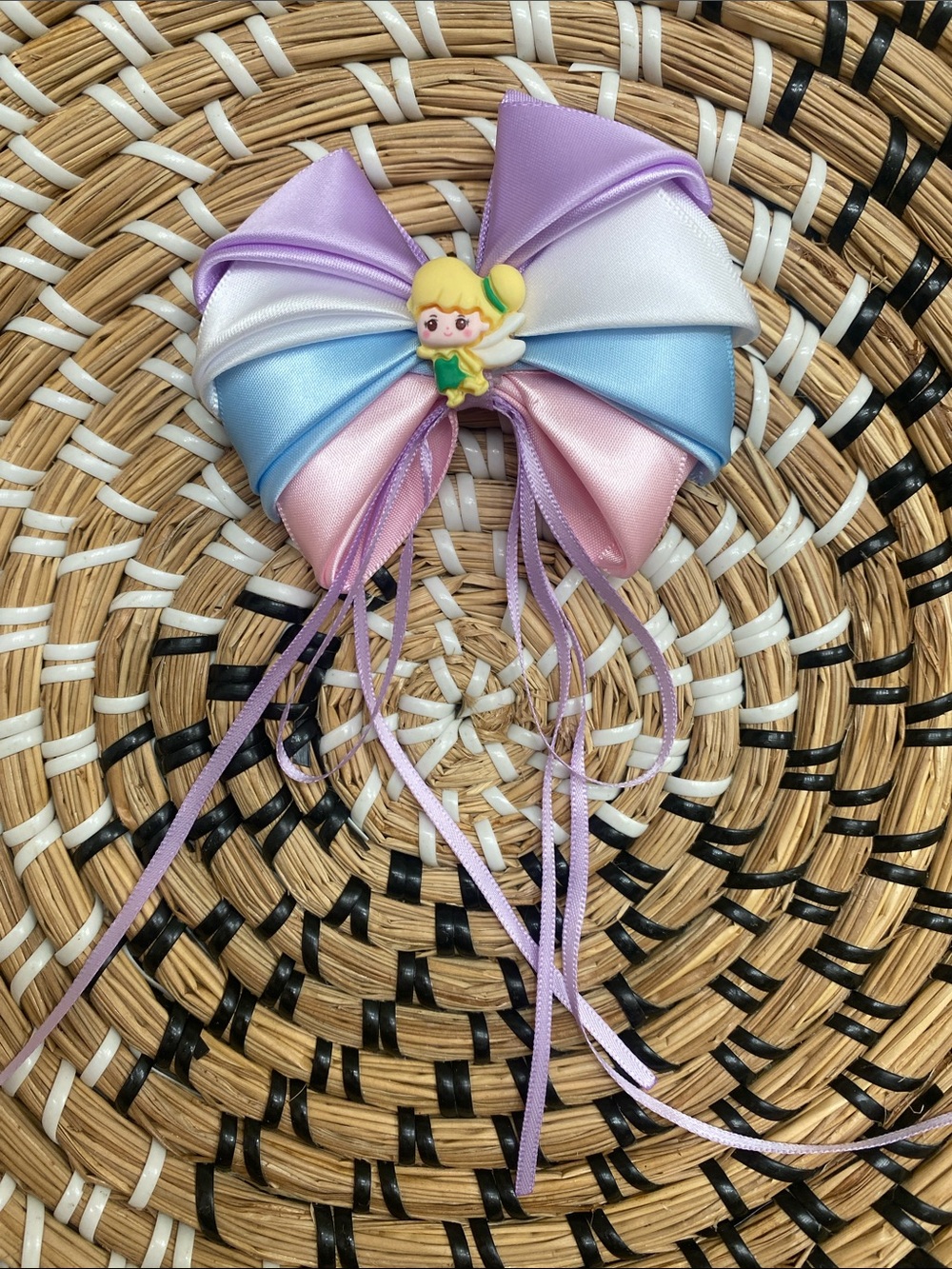 Hand Crafted Pastel Princess Ribbon Hair Bows - Picture 3 of 5